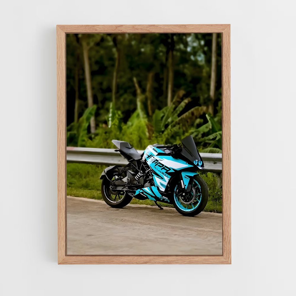 Poster Vif RC 390 – affiche KTM Moto (vue 4)